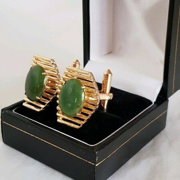 Gold Cuff links